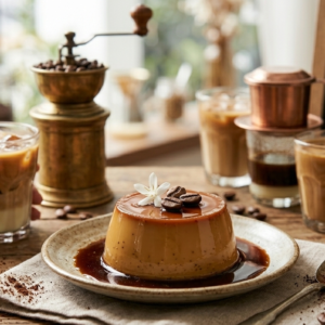 Bánh Flan Cà Phê