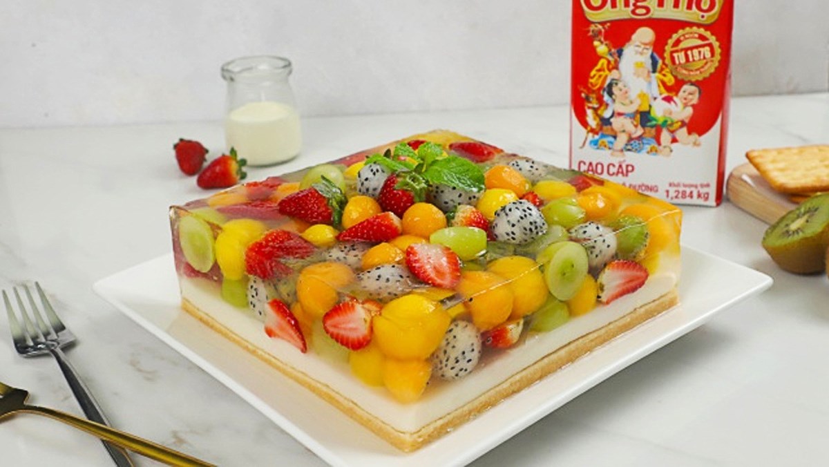 Bánh Thạch Trái Cây (Trái cây mix vị)